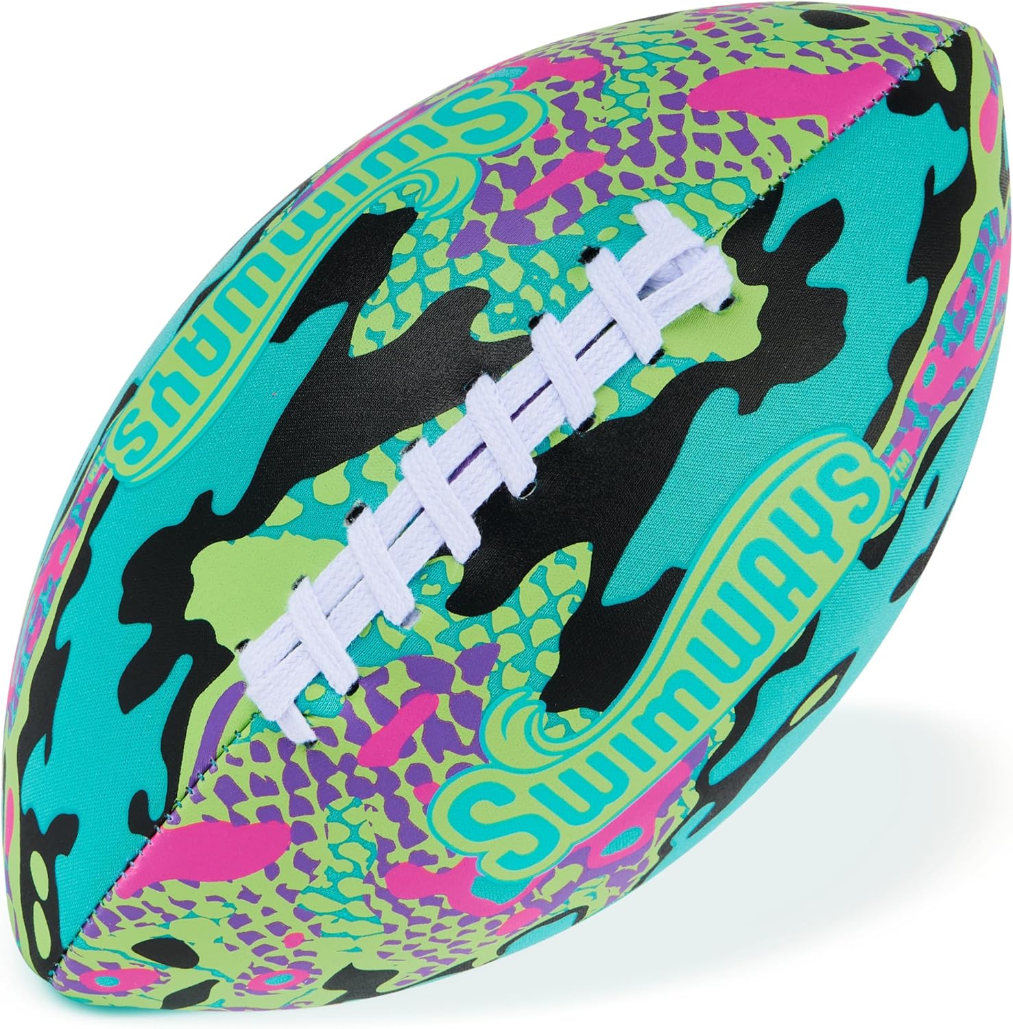 Swimways Hydro Waterproof Football, Outdoor Games for Adults and Kids, Swimming Pool Accessories and Pool Party Games,9.25 Inches Quick Pick Grocers