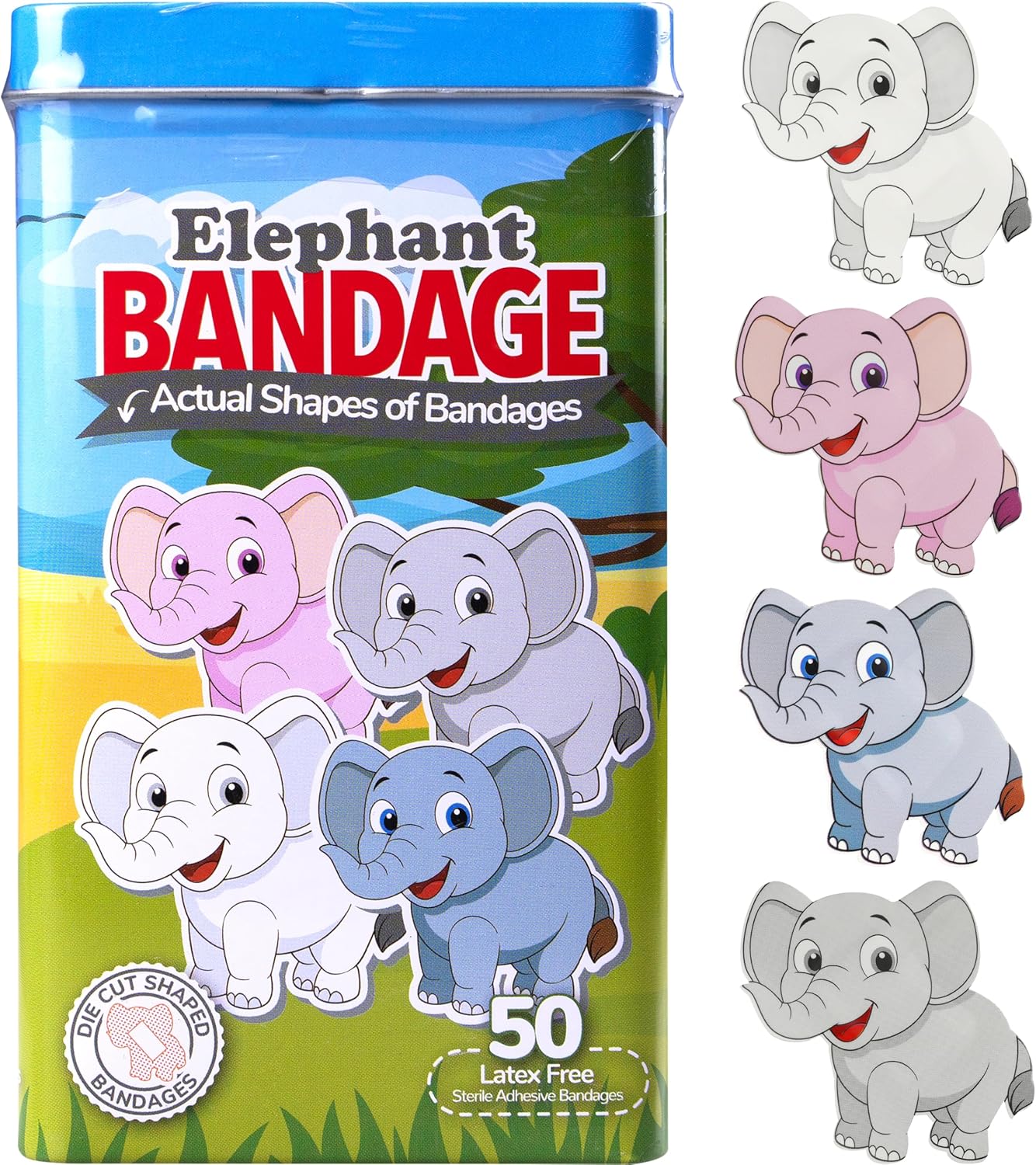 BioSwiss Bandages, Self Adhesive Bandage Set, Latex Free, Sterile Wound Care Quick Pick Grocers