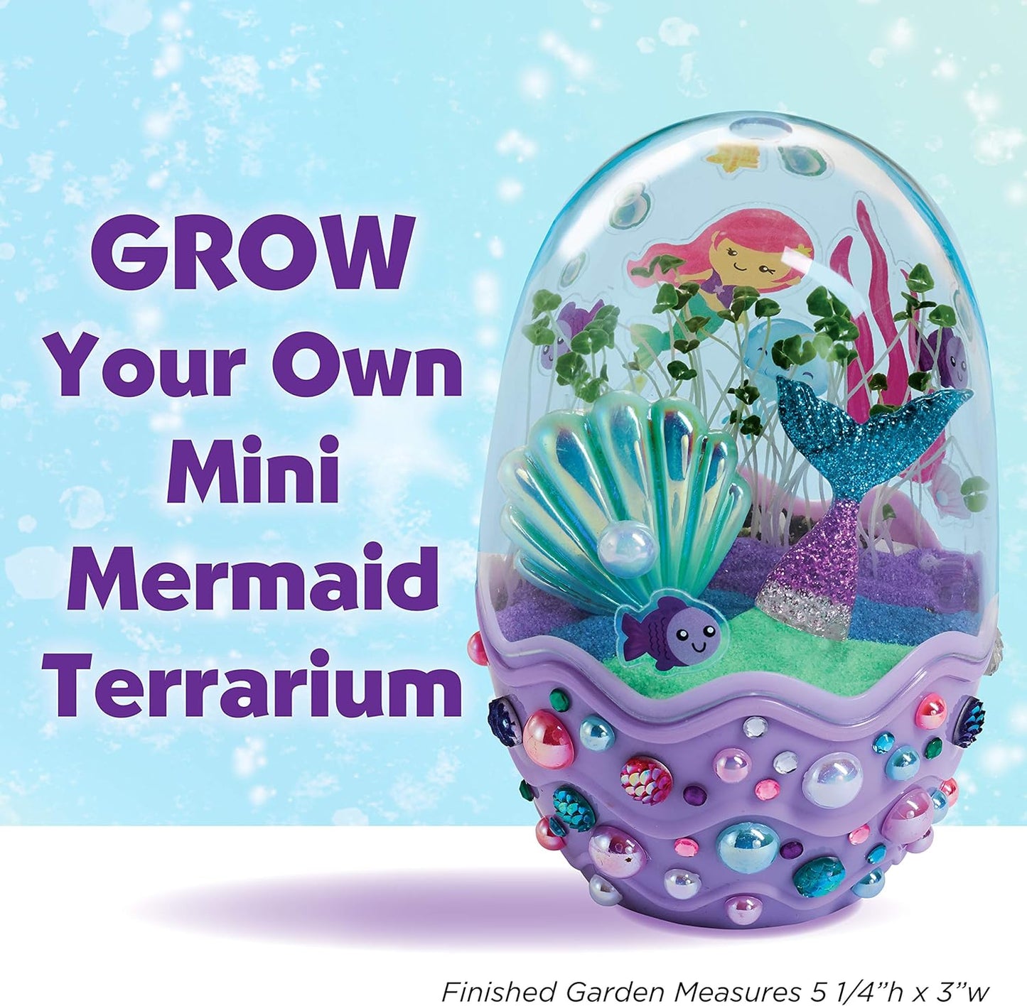 Creativity for Kids Mini Garden: Gifts for Girls, Crafts and Toys, Stocking Stuffers for Kids (Ages 6+) Quick Pick Grocers
