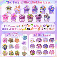 Cloud Slime kit for Girls Ages 8-12, Toys for Girls and Boys, for Kids Slime Set Party kit Goodie Bag Stuffers, 4 5 6 7 8 9 10 Year Old Girl Birthday Gift Cute Stuff Quick Pick Grocers