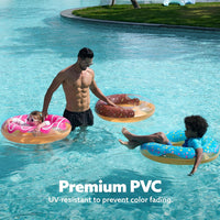 JOYIN 3 Pack Pool Floats, Pool Tube for Kids Swim Rings Inflatable Tubes, Floatie Ring Water Toys for Swimming, Summer Beach Party Quick Pick Grocers