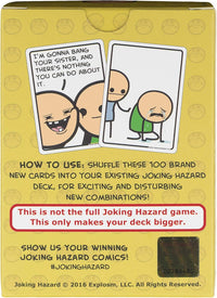 Joking Hazard Deck Pack for Fun Party Games by Cyanide & Happiness, 100 New Hilarious Comic Cards | Perfect for Game Night Quick Pick Grocers