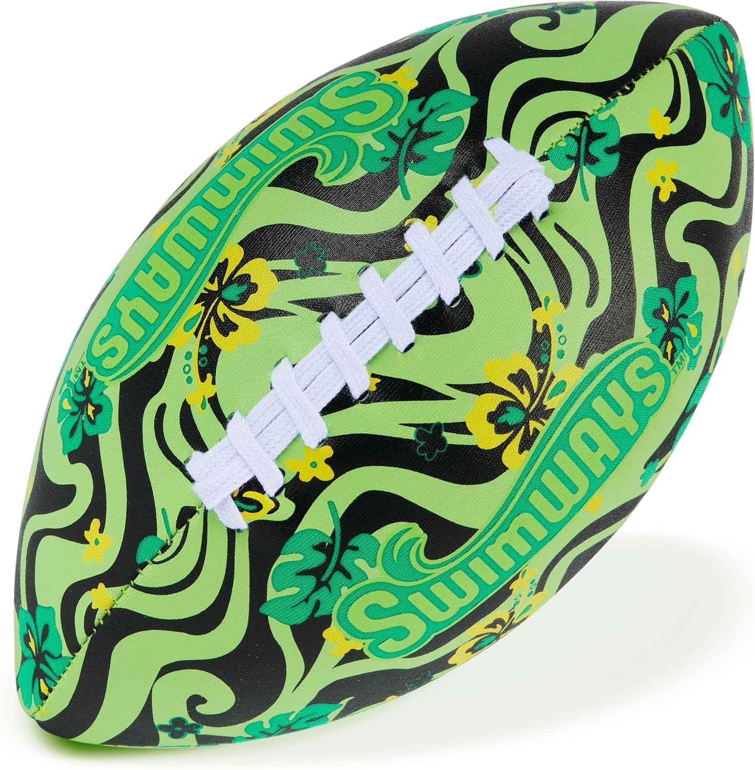 Swimways Hydro Waterproof Football, Outdoor Games for Adults and Kids, Swimming Pool Accessories and Pool Party Games,9.25 Inches Quick Pick Grocers