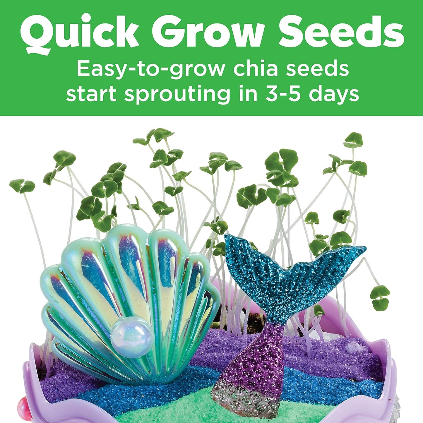 Creativity for Kids Mini Garden: Gifts for Girls, Crafts and Toys, Stocking Stuffers for Kids (Ages 6+) Quick Pick Grocers