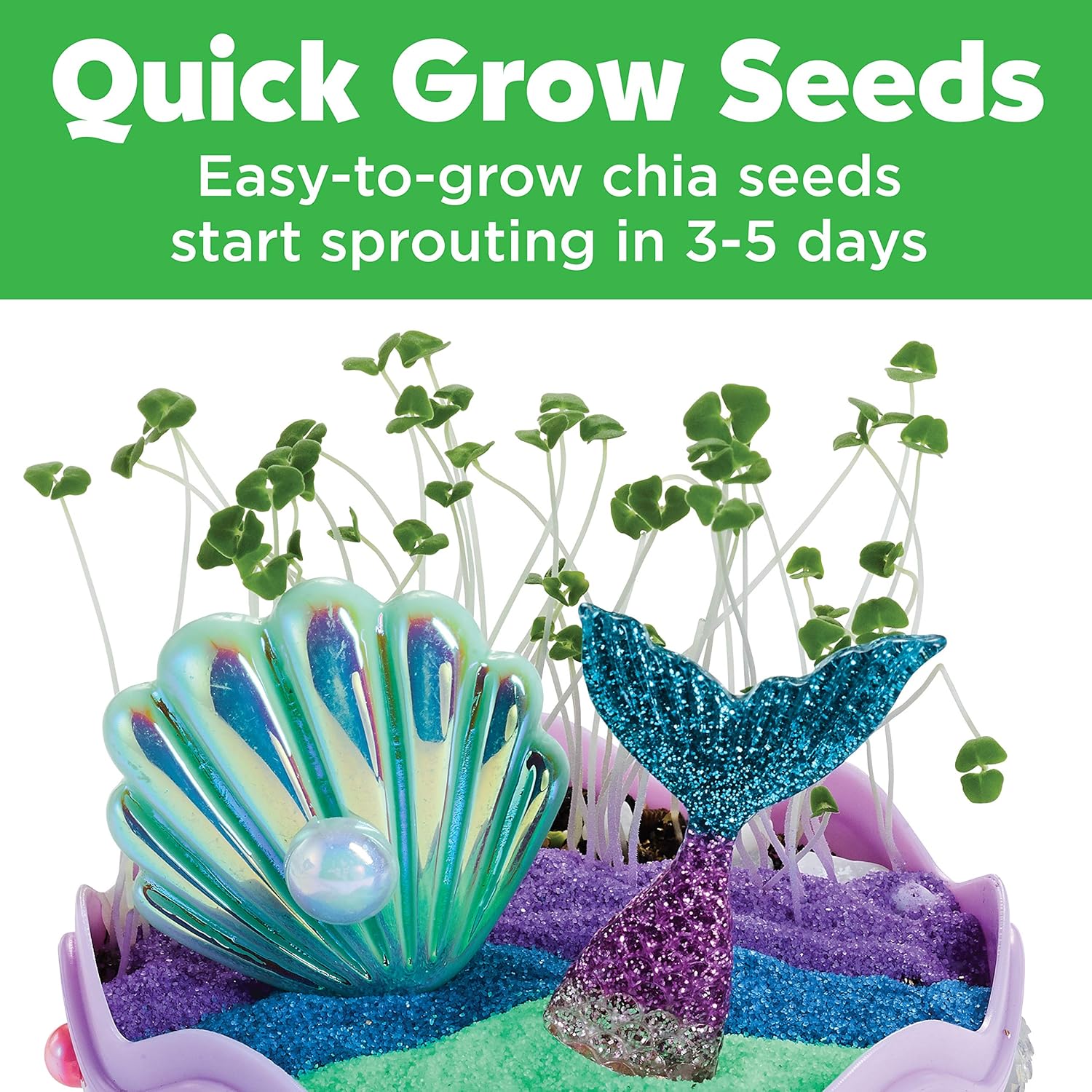 Creativity for Kids Mini Garden: Gifts for Girls, Crafts and Toys, Stocking Stuffers for Kids (Ages 6+) Quick Pick Grocers