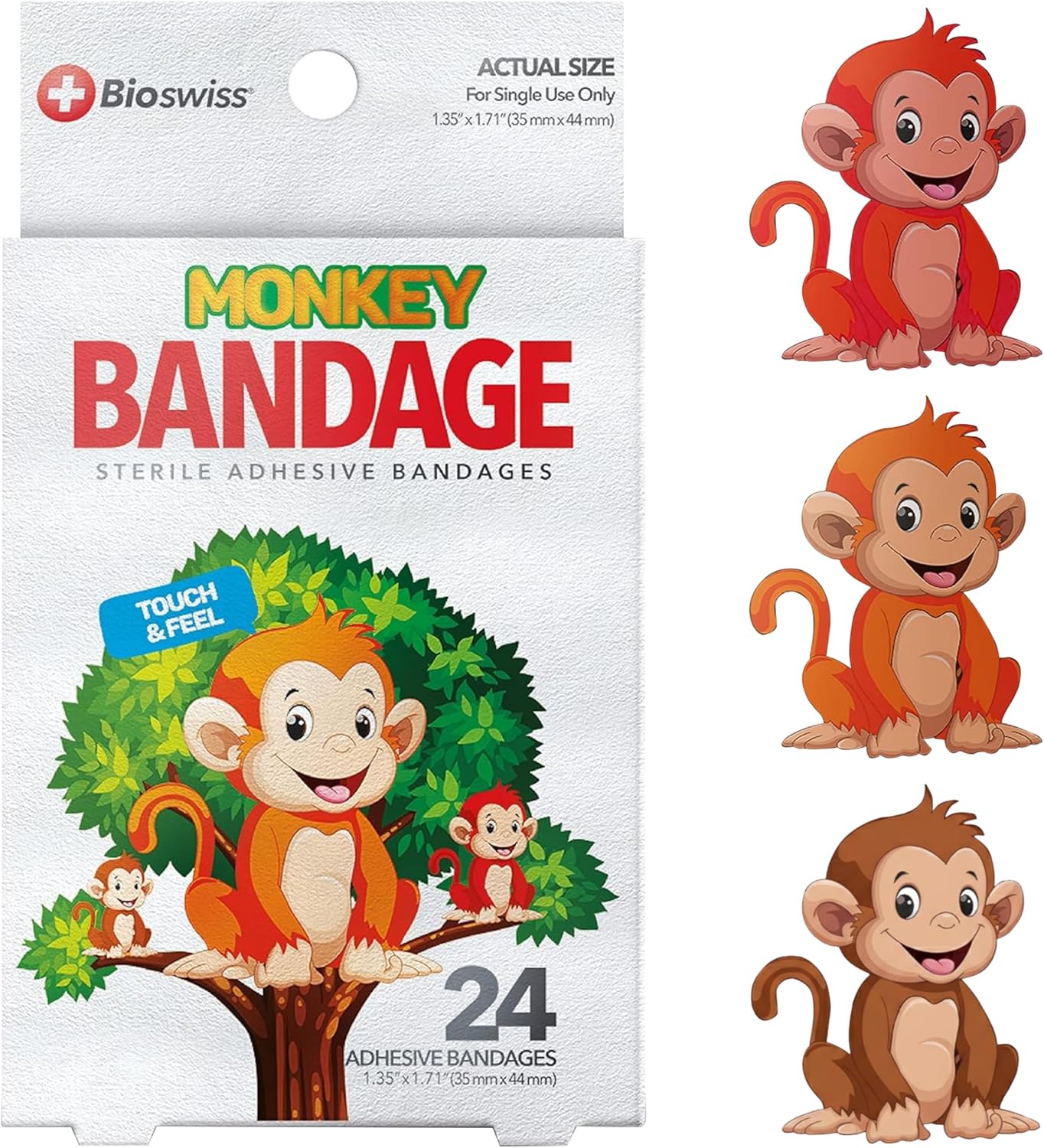 BioSwiss Bandages, Self Adhesive Bandage Set, Latex Free, Sterile Wound Care Quick Pick Grocers