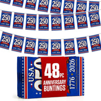 2026 World Cup Flag Bunting String, Double-Sided Polyester Rope 15m - Soccer tournament Bunting Banner for Party Decorations for Tournaments, Garden Streets & Pub Bar Quick Pick Grocers