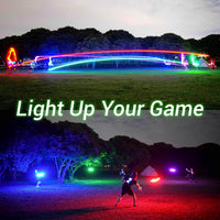 TOSY Flying Disc - 108 RGB Multicolor or 36 Monocolor LEDs, Super Bright, Smart Modes, Easter Basket Stuffers Gift, Camping Toy for Kid/Teen/Adult, Auto Light Up, Rechargeable, Waterproof, 175g Quick Pick Grocers