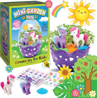 Creativity for Kids Mini Garden: Gifts for Girls, Crafts and Toys, Stocking Stuffers for Kids (Ages 6+) Quick Pick Grocers