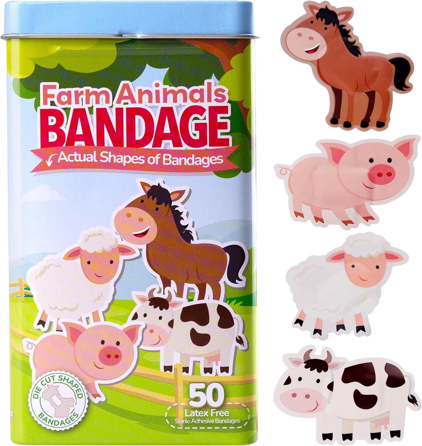 BioSwiss Bandages, Self Adhesive Bandage Set, Latex Free, Sterile Wound Care Quick Pick Grocers