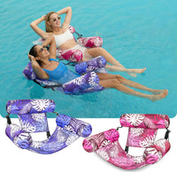 SLOOSH Inflatable Pool Floats Adult,2 Packs Floating Lounge Chairs,Blow up Pool Noodles for Adult Heavy Duty,Floating Chair for Party Summer Water Beach Lake Fun Quick Pick Grocers