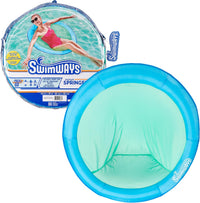 SwimWays Spring Float Premium Papasan Pool Lounger, Inflatable Pool Floats Adult with Fast Inflation for Ages 15 & Up Quick Pick Grocers