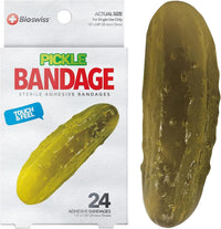 BioSwiss Bandages, Pickle Shaped Self Adhesive Bandage Set, Latex Free, Sterile Wound Care Quick Pick Grocers