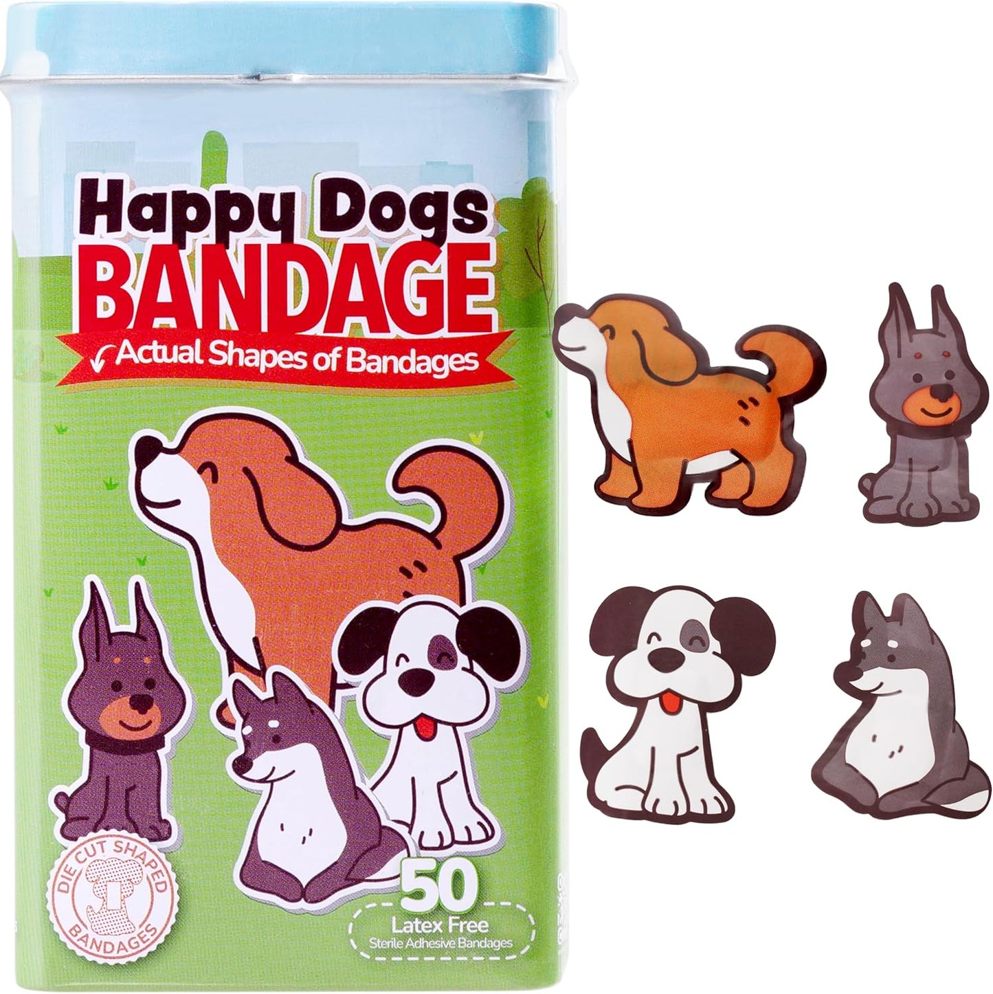 BioSwiss Bandages, Self Adhesive Bandage Set, Latex Free, Sterile Wound Care Quick Pick Grocers