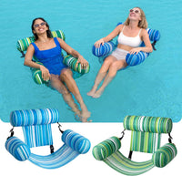 SLOOSH Inflatable Pool Floats Adult,2 Packs Floating Lounge Chairs,Blow up Pool Noodles for Adult Heavy Duty,Floating Chair for Party Summer Water Beach Lake Fun Quick Pick Grocers