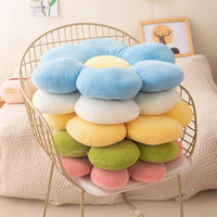 Flower-Shaped Pillow Cushion Anime Theme Plush, Cute Plush Toy Office Chair Backrest Creative Small Gift Baby Shower Room Decor Econic Blanks