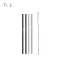 4pcs 130/160*6mm Kids Metal Straws 304 Stainless Steel Straws Short Cocktail Glasses Straws Reusable Drinking Straws for Kids Quick Pick Grocers