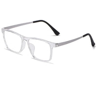 YIMARUILI Ultra Light Fashion Men's Glasses Frames Square Comfortable Pure Titanium Optical Prescription Big Eyeglasses HR3068 Econic Blanks