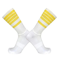 New Summer Breathable Cycling Socks Men Anti Slip Seamless Aero Bike Wearproof Road Calcetines Ciclismo Quick Pick Grocers