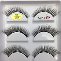 33 Style 10/50/100 Boxes 5 Pairs Natural 3D Mink False Eyelashes Makeup Fake Eye Lashes Faux Cils Make Up Beauty Tools Wholesale Purest Peak