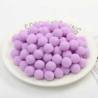 Pompoms 8/10/15/20/25/30mm Soft Pompons Colorful Fluffy Plush Craft DIY Pom Pom Fur Ball Pon Pon Home Decoration Kids Toys 10g Econic Blanks