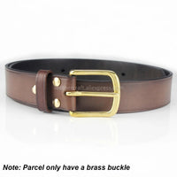 Solid Brass Belt Buckle End Bar Heel bar Buckle Single Pin Belt Half Buckle For Leather Craft Bag Strap Jeans Webbing Dog Collar Quick Pick Grocers