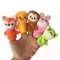Hand Finger Puppets Plush Set – Animal Cartoon Toys for Kids Econic Blanks