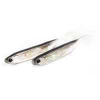 5Pcs/lot Fishing Soft Bait 7CM 7.5CM 1.7G 2.3G 2.7G T Tail fish Fishing Lures Rainbow Color Sequin Swing Fishing Spinner Bait Econic Blanks