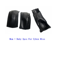 Stroller PU Leather Handle Covers Fit For Cybex Mios Pram Bumper Sleeve Case Armrests Protective Cover Stroller Accessories Quick Pick Grocers