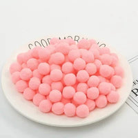 Pompoms 8/10/15/20/25/30mm Soft Pompons Colorful Fluffy Plush Craft DIY Pom Pom Fur Ball Pon Pon Home Decoration Kids Toys 10g Econic Blanks