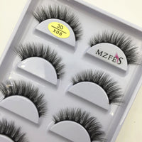 33 Style 10/50/100 Boxes 5 Pairs Natural 3D Mink False Eyelashes Makeup Fake Eye Lashes Faux Cils Make Up Beauty Tools Wholesale Purest Peak