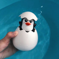 Baby Bathing Toy Kids Cute Duck Penguin Egg Water Spray Sprinkler Bathroom Sprinkling Shower Swimming Water Toys For Kids Gift Econic Blanks