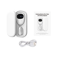 Wireless Bedwetting Alarm Pee Alarm with Receiver for Boys Grils Kids Potty Training Elder Care 10-20M Range Vibration Reminding Purest Peak