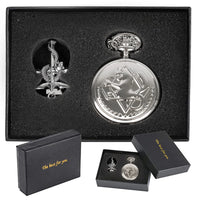 Fullmetal Alchemist High Grade Gifts Sets Pocket Watch Cosplay Japan Anime Necklace Clock Accessories With Box CF1217 Quick Pick Grocers
