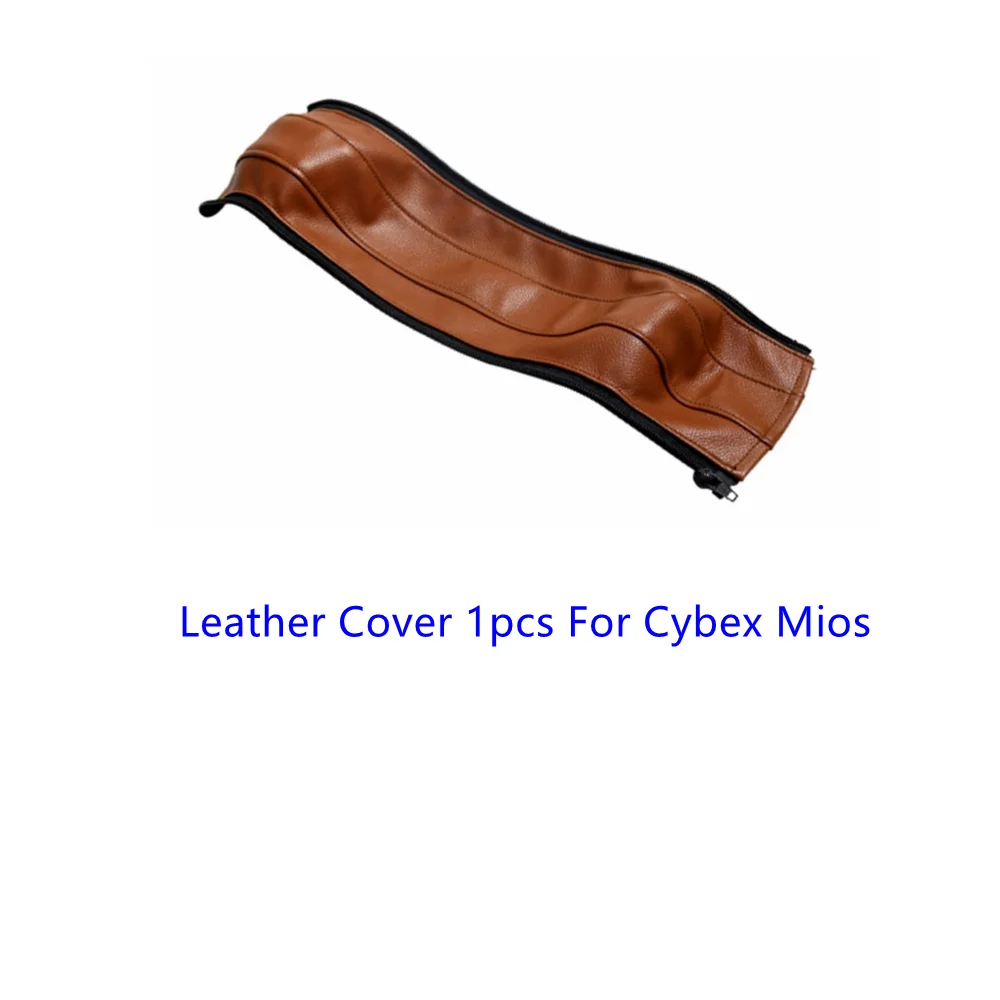 Stroller PU Leather Handle Covers Fit For Cybex Mios Pram Bumper Sleeve Case Armrests Protective Cover Stroller Accessories Quick Pick Grocers