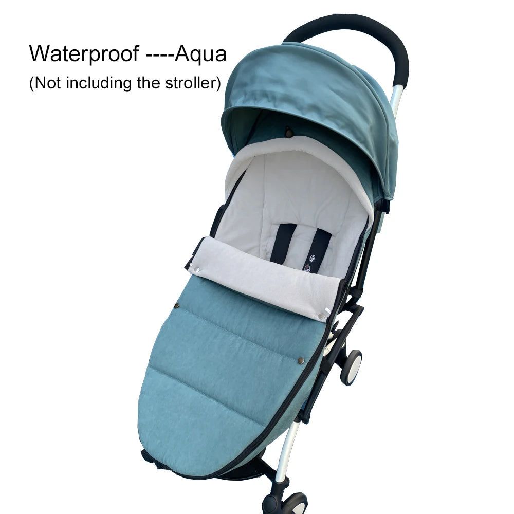 Universaln Stroller Footmuff Compatible with all YOYO Strollers and Bugaboo strollers - Windproof, Waterproof & Thermal Warm Purest Peak