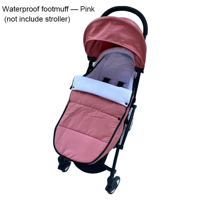 Universaln Stroller Footmuff Compatible with all YOYO Strollers and Bugaboo strollers - Windproof, Waterproof & Thermal Warm Purest Peak