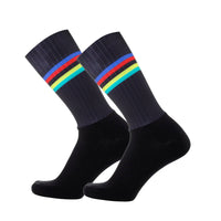 New Summer Breathable Cycling Socks Men Anti Slip Seamless Aero Bike Wearproof Road Calcetines Ciclismo Quick Pick Grocers