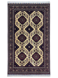 Hand-Knotted Afghani Zerkhaki Wool Rug – 6’6″  x  9’8″