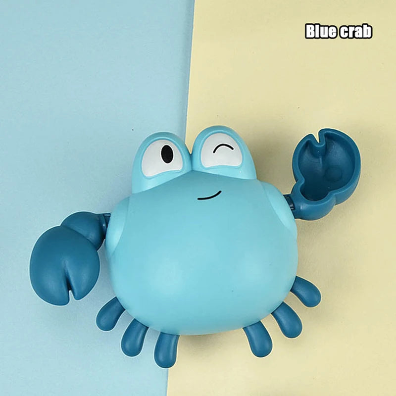 Baby Bath Toys Bathing Cute Swimming Turtle Whale Pool Beach Classic Chain Clockwork Water Toy For Kids Water Playing Toys Quick Pick Grocers