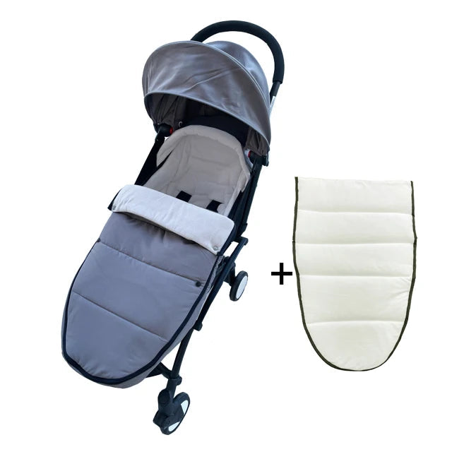 Universaln Stroller Footmuff Compatible with all YOYO Strollers and Bugaboo strollers - Windproof, Waterproof & Thermal Warm Purest Peak