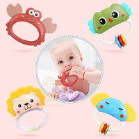 Baby Crib Mobile Rattle Toy For 0-12 Months Infant  Rotating Musical Projector Night Light Bed Bell Educational For Newborn Gift Purest Peak
