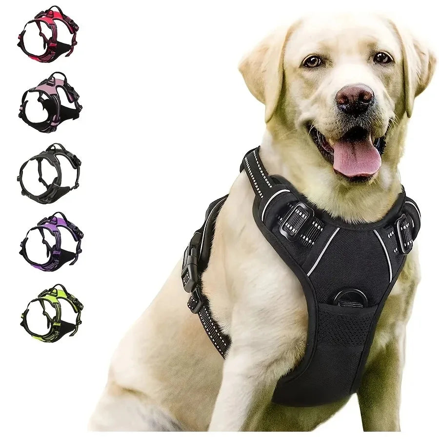 Dog Collars Harness Big Vests Leash Pet Shop Everything for Dogs Leather Puppy Accessories Medium Small Set Quick Pick Grocers