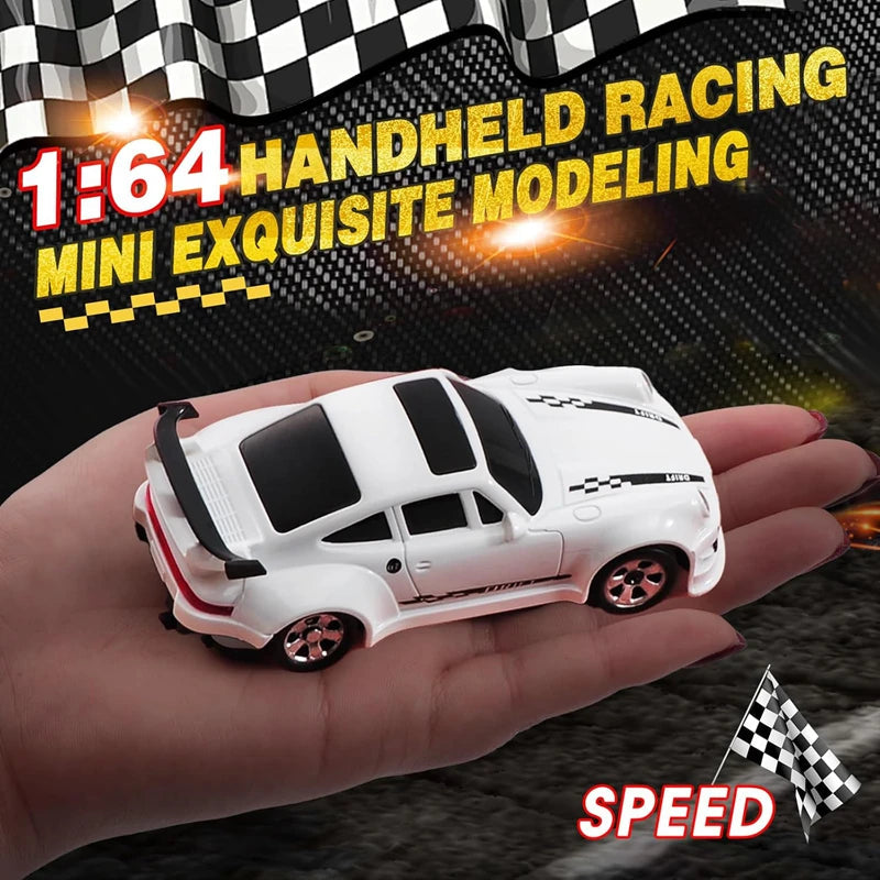1/64 2.4G High speed Drift Rc Car 4WD Remote Control Car Four Wheel Drive Radio Controlled Mini RTR Racing Model Boy Toy Gift Econic Blanks