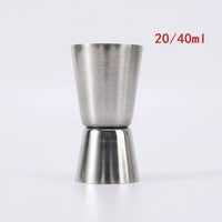 Double Side Measuring Cup Cocktail Drink Wine Shaker Stainless Mojito Bar Accessories kitchen gadget Bar Tools  cocktail shaker Quick Pick Grocers