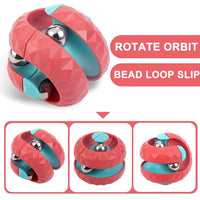 Orbit Ball Toy, Fidget Cubes Top Spinning Toy, as Stress Relief Gifts & Creative Decompression Toys, Puzzle Games for Kids Econic Blanks