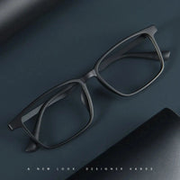 FIRADA Fashion Comfortable Glasses Retro Business Titanium Eyewear Square Optical Prescription Eyeglasses Frame For Men A1003 Econic Blanks