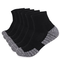 6 pairs Outdoor sports socks Thickened towel bottomed hiking socks Sweat-absorbing short tube sports running socks Men Socks Quick Pick Grocers