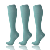 58 Styles 3 Pairs/Pack Compression Socks Knee High 30MmHg  Women Men Sports Socks Edema Diabetes Varicose Veins Running Socks Quick Pick Grocers