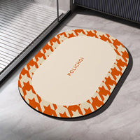 Diatomaceous Earth Bath Mat Bathroom Rug Absorbent Non-slip Floor Foot Mats Quick Dry Shower Carpet Toilet Pad Doormat Washable Quick Pick Grocers